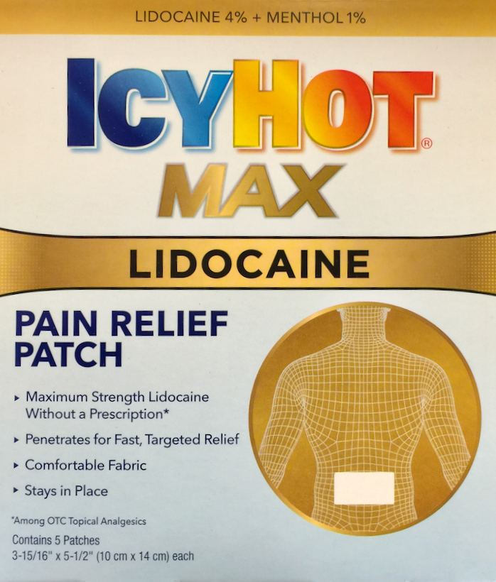 사노피 아이시핫 맥스 리도카인 파스 10 x 14cm 5매