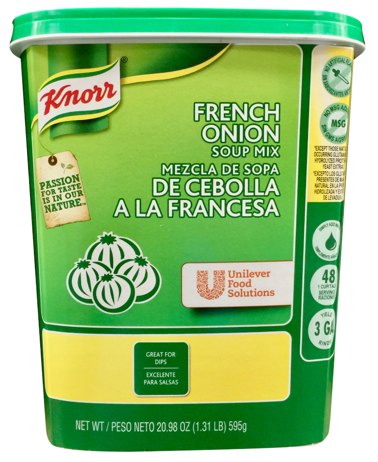 크노르 Knorr 프로페셔널 업소용 프렌치 어니언 스프 믹스 595g