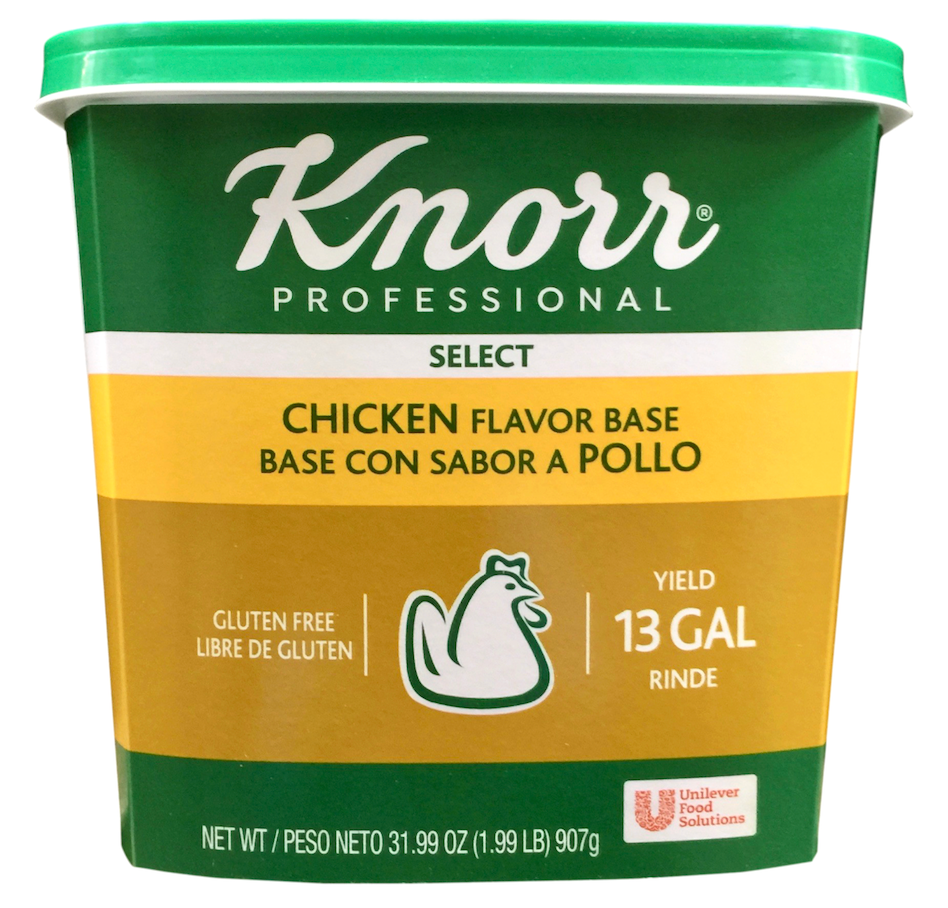 크노르 Knorr 프로페셔널 셀렉트 글루텐-프리 치킨 베이스 (치킨스톡) 907g