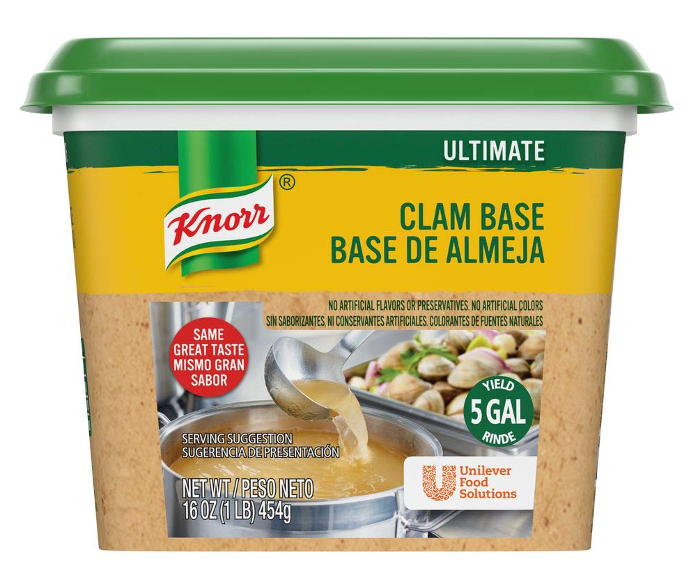 크노르 Knorr 프로페셔널 클램 (조개) 베이스 (조개스톡) 454g