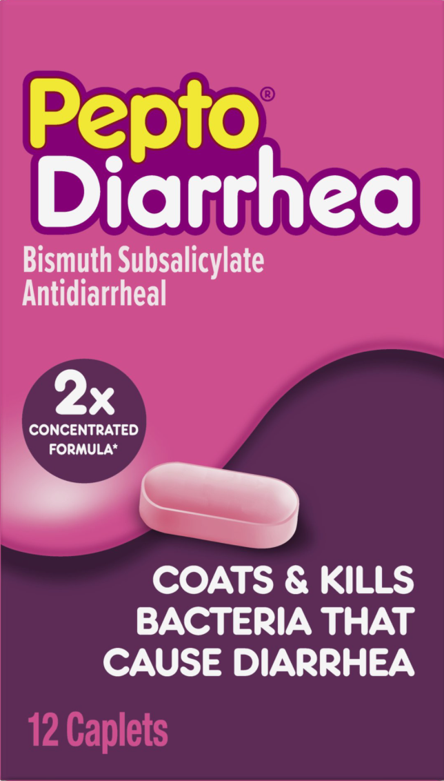 12+ P&G 펩토 다이어리아 2배 농축 지사제 12정