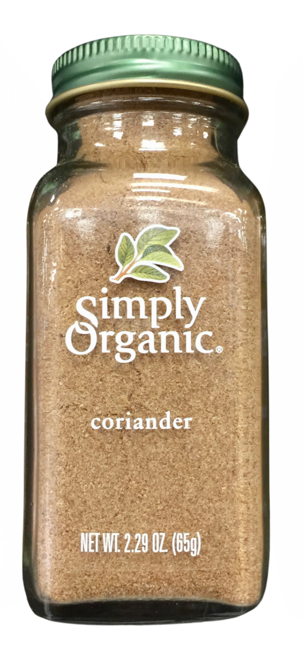 심플리오가닉 Simply Organic 유기농 코리앤더 65g 6개