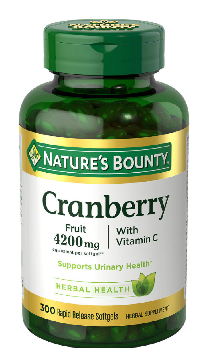 네이처스바운티 Non-GMO 크랜베리 4200mg 속방형 300 액정 *요로청결*
