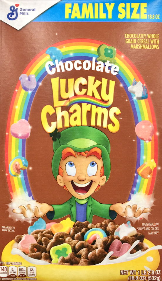 제너럴밀즈 General Mills 럭키참 초콜렛 마시멜로 시리얼 532g