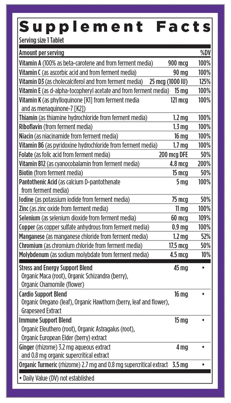 뉴챕터 NewChapter 맨즈 원데일리 *발효* 종합비타민 96정