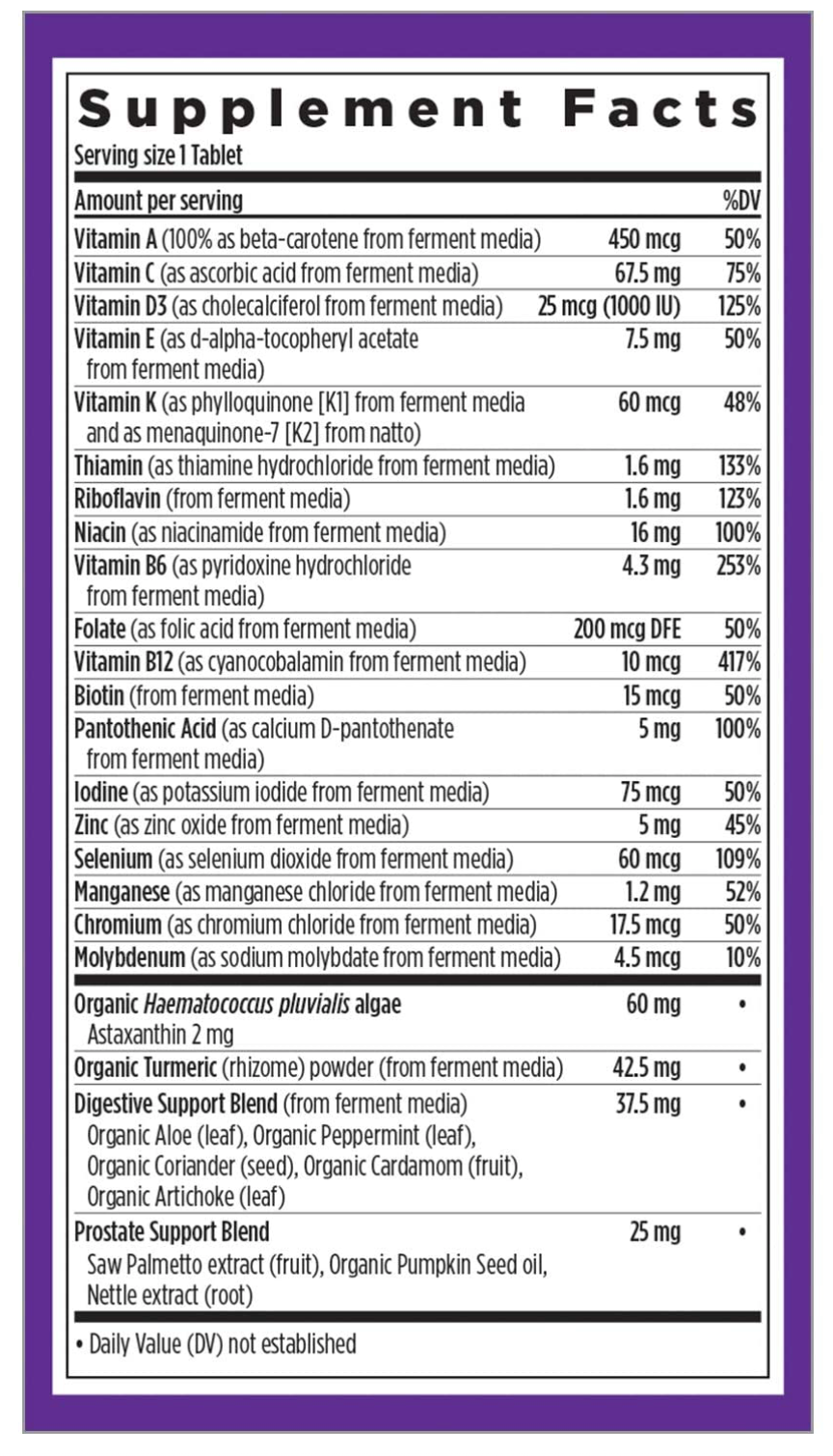 뉴챕터 NewChapter 맨즈 원데일리 55+ *발효* 종합비타민 96정
