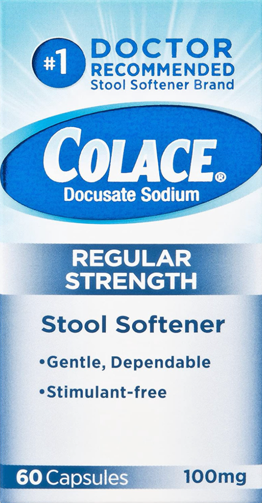 2+ 콜라스 스툴소프너 (대변연화제) 도큐세이트나트륨 100mg 60정