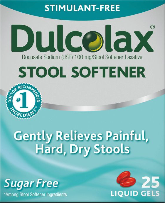 2+ 사노피 돌코락스 스툴소프너 (대변연화제) 도큐세이트나트륨 100mg 리퀴드젤 25정