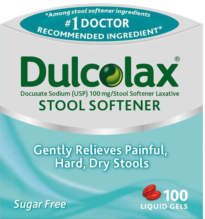 2+ 사노피 돌코락스 스툴소프너 (대변연화제) 도큐세이트나트륨 100mg 리퀴드젤 100정