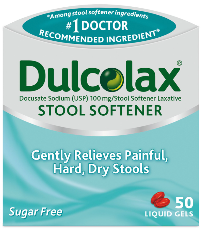 2+ 사노피 돌코락스 스툴소프너 (대변연화제) 도큐세이트나트륨 100mg 리퀴드젤 50정