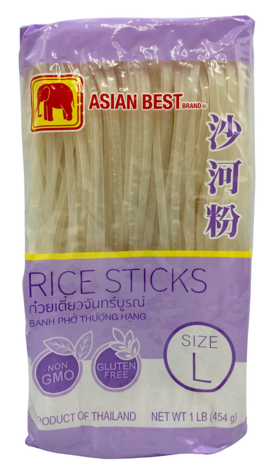아시안베스트 Asian Best Non-GMO 쌀국수 굵은면 454g