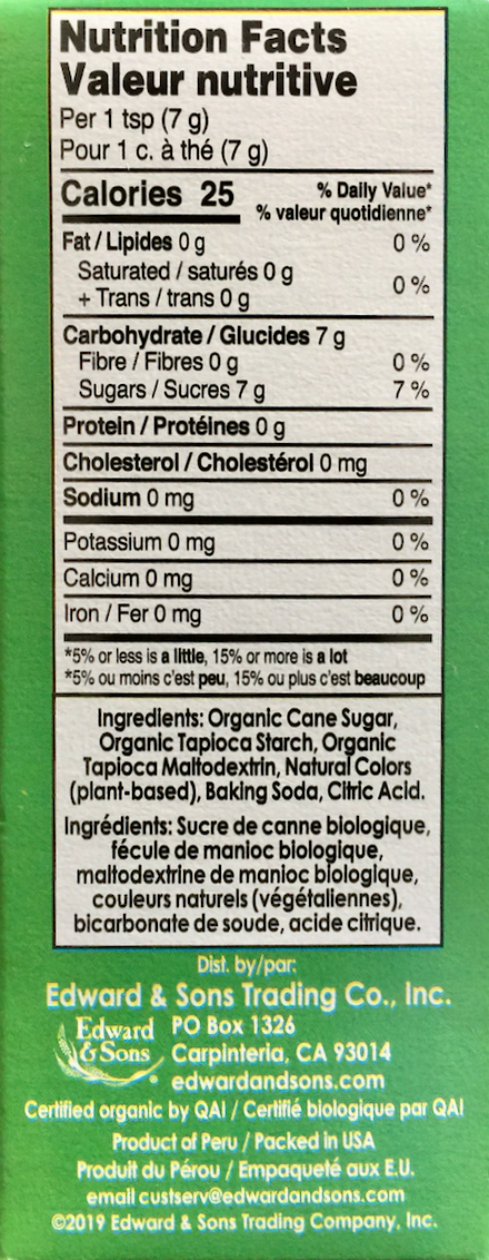 렛츠두오가닉 Let's Do Organic 유기농 글루텐-프리 스프링클 28g 2ct (56g)