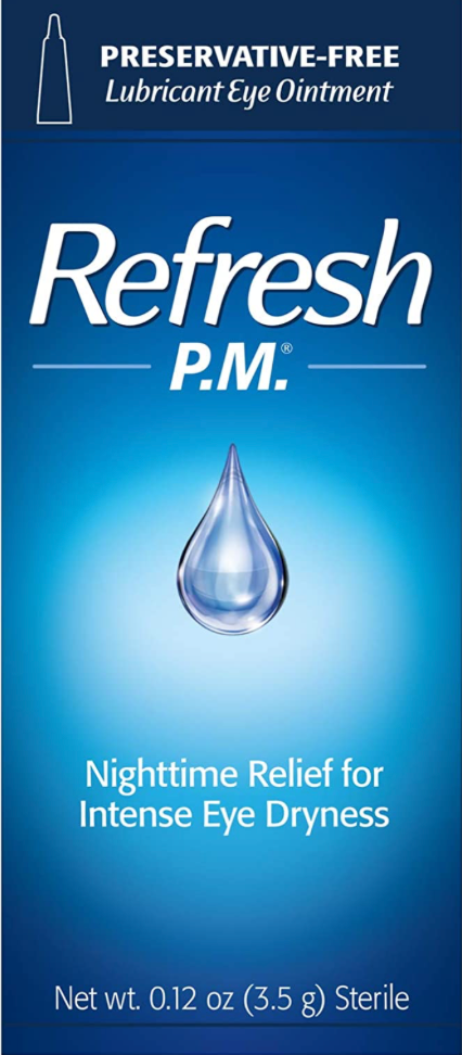 리프레시 Refresh PM 방부제-프리 나이트타임 릴리프 안구건조완화 연고 3.5g