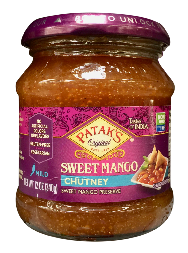 파탁스 Patak's Non-GMO 스위트 망고 처트니 340g