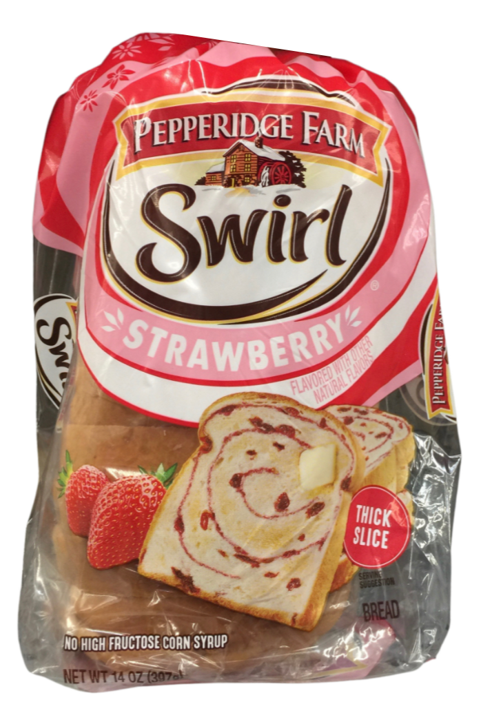 페퍼리지팜 Pepperidge Farm 스월 스트로베리 식빵 397g