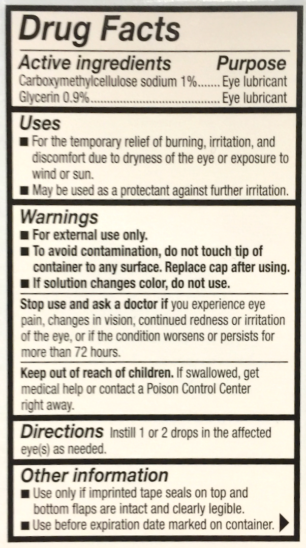리프레시 Refresh 옵티브 익스텐디드 쎄라피 인공눈물 젤드롭 10ml