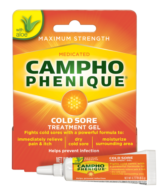 2+ 캠포페니크 Campho Phenique 콜드소어 (입술포진/헤르페스) 트리트먼트 젤 6.5g