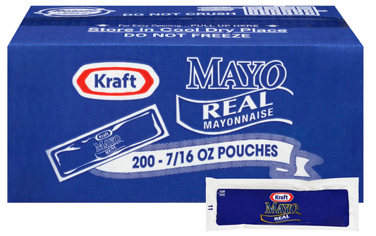 크래프트 Kraft 마요네즈 싱글 12.4g 200pc (2.48kg)