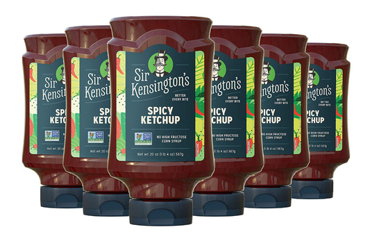 써켄싱턴 Sir Kensington's Non-GMO 스파이시 케첩 567g 6ct (3.4kg)