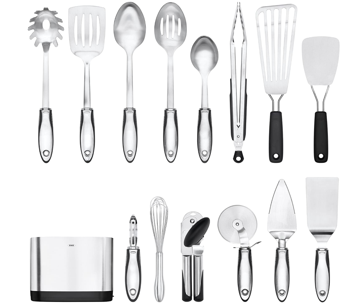 옥소 OXO SteeL 스텐레스 쿠킹 유텐실 세트 15pc