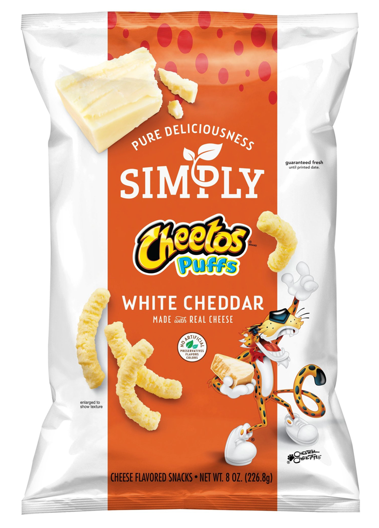 프리토레이 FritoLay 심플리 치토스 글루텐-프리 화이트 체다 퍼프 226g