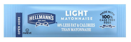 유니레버 Unilever 헬만스 라이트 마요네즈 싱글 11g 210pc (2.3kg)