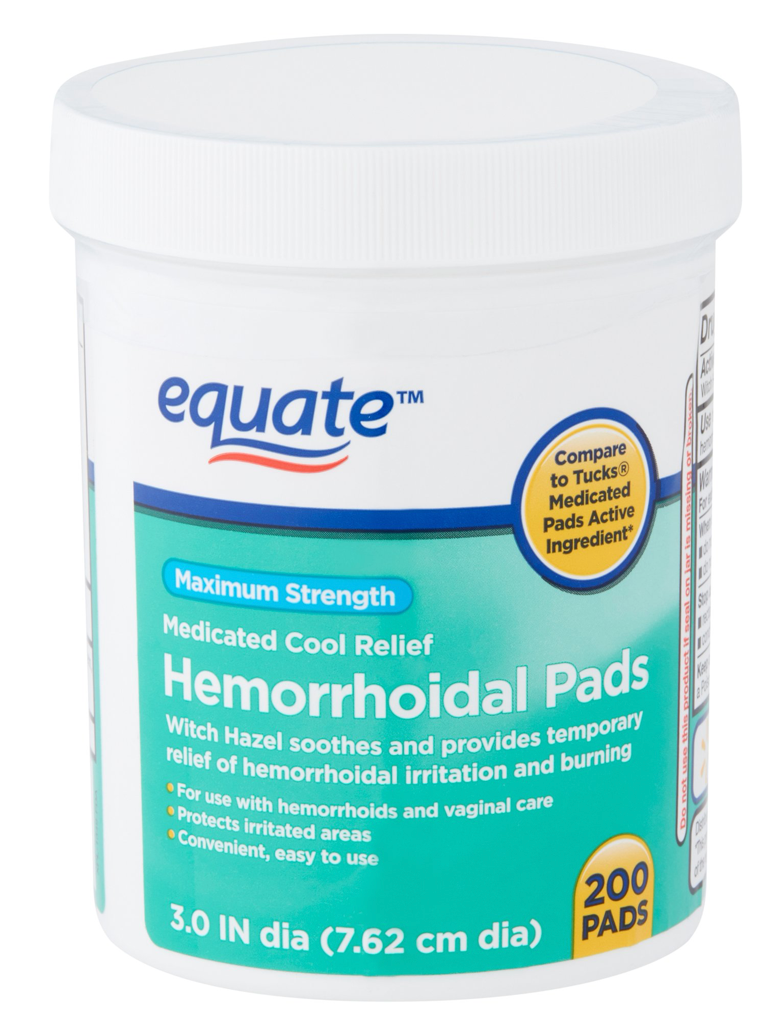 이퀘이트 쿨링 치질 패드 200매