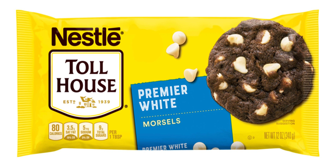 네슬레 Nestle 글루텐-프리 화이트초콜렛 베이킹 칩 340g