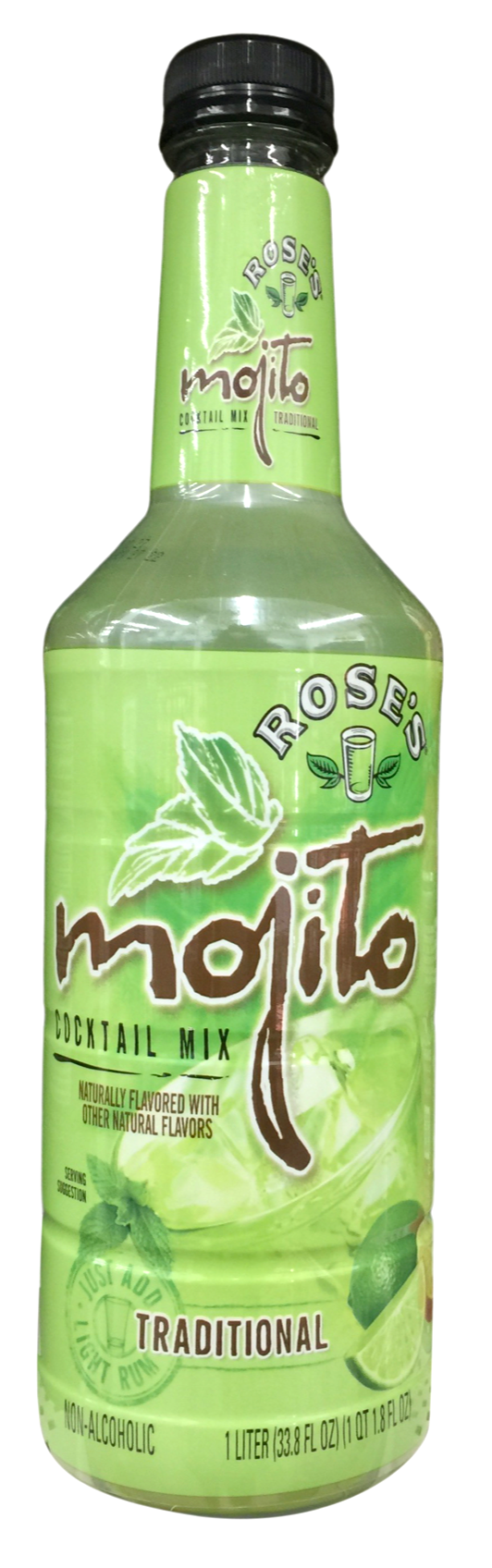 로제 Rose's 무알콜 모히토 칵테일 믹스 1L