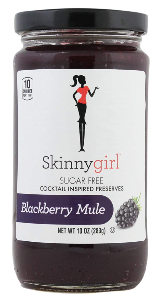 스키니걸 Skinnygirl 슈가/글루텐-프리 10칼로리 블랙베리잼 283g