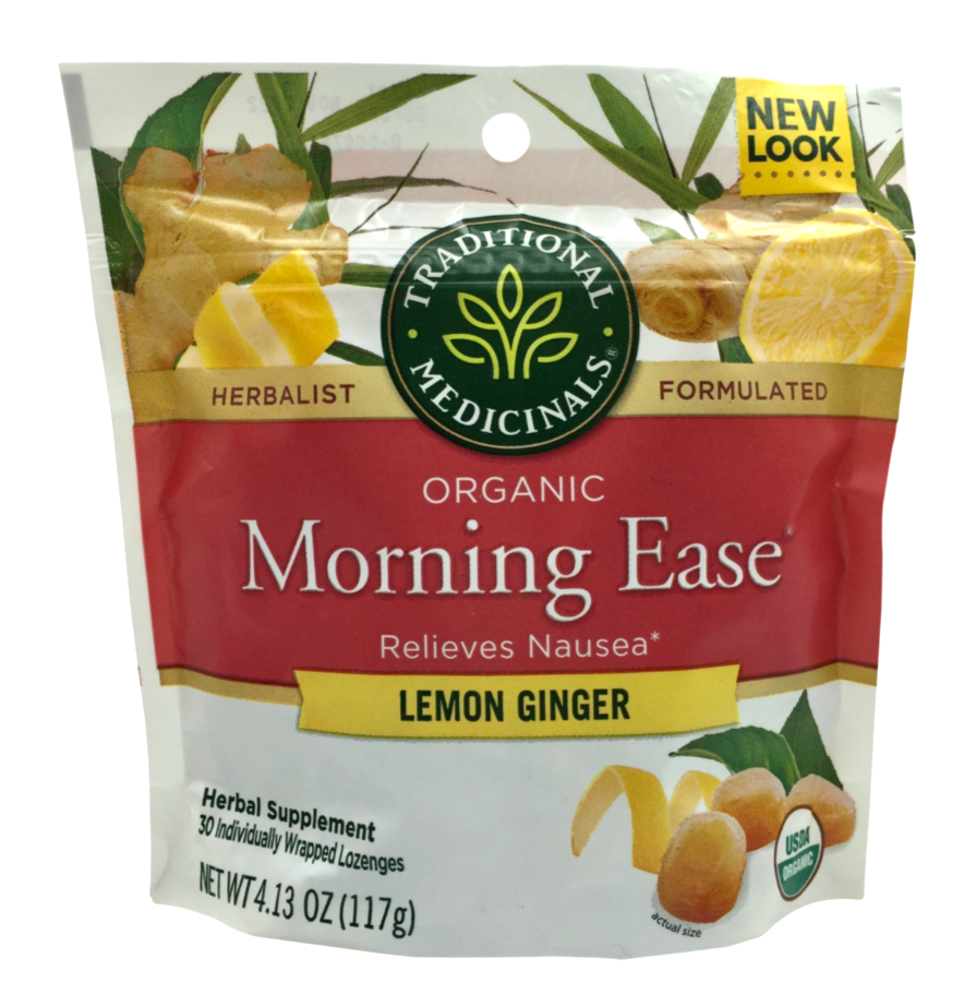 트래디셔널메디시널 Traditional Medicinals 유기농/Non-GMO 모닝이즈 (입덧 완화) 로젠지 30pc