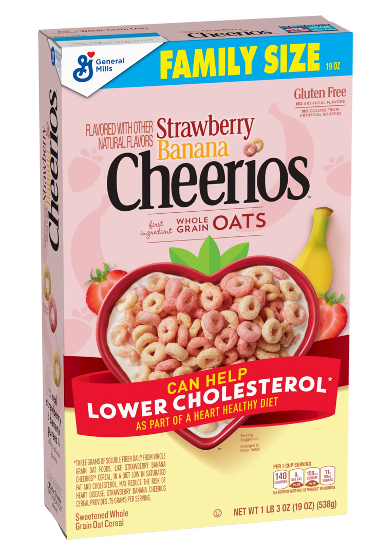 제너럴밀즈 General Mills 치리오스 글루텐-프리 스트로베리 바나나 시리얼 538g