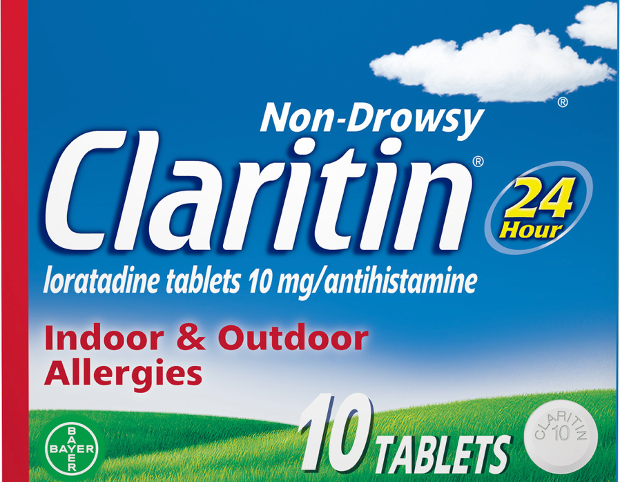 6+ 바이엘 클라리틴 로라타딘 10mg 24시간 알러지 릴리프 10정