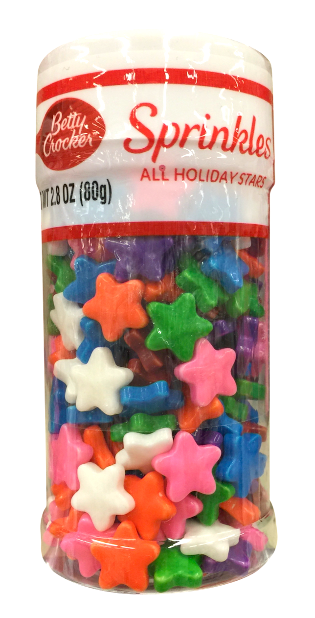 제너럴밀즈 General Mills 베티크로커 스프링클 캔디 All Holiday Stars 80g