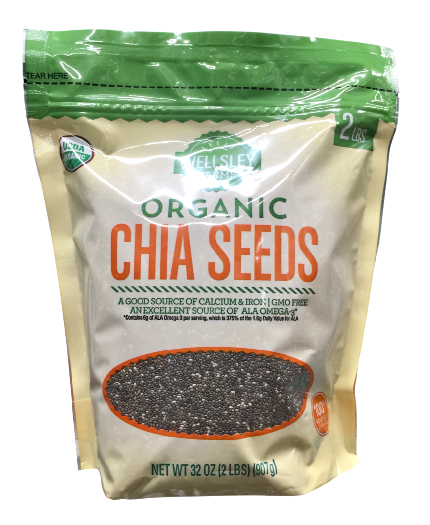 웰슬리팜 유기농/Non-GMO 치아씨 907g