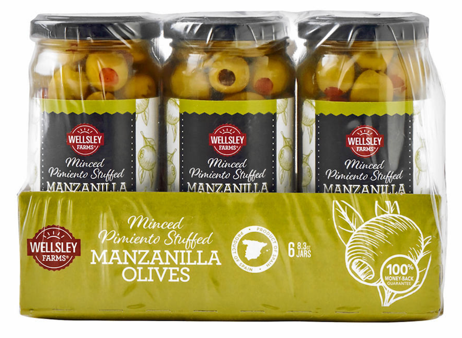 웰슬리팜 Wellsley Farms 스패니시 피망 그린 올리브 236g 6ct (1.41kg)