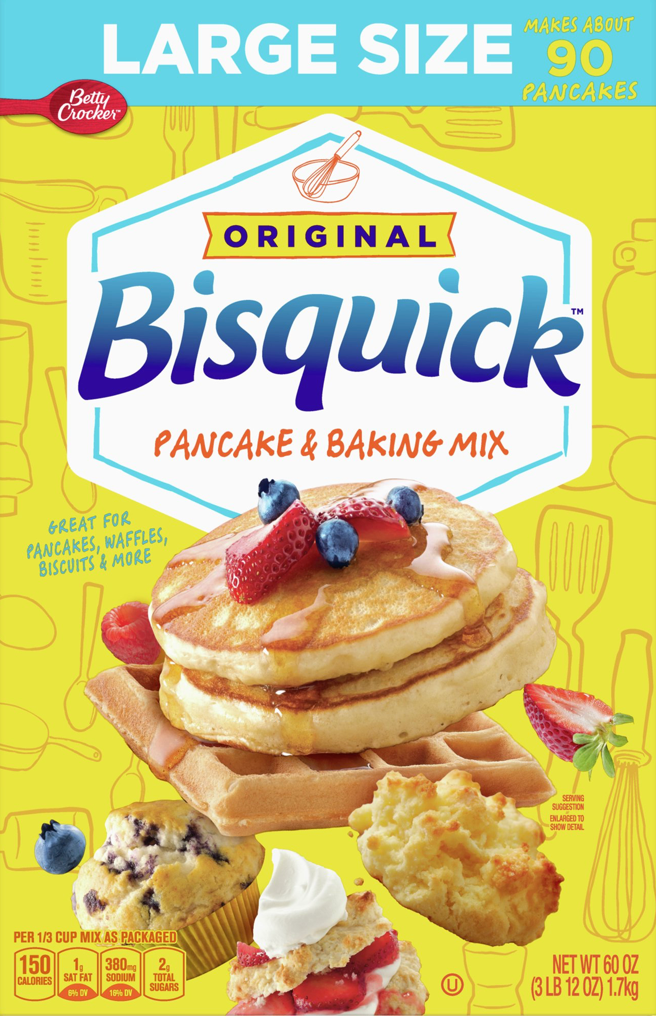 제너럴밀즈 General Mills 베티크로커 비스퀵 팬케잌 & 베이킹 믹스 1.7kg