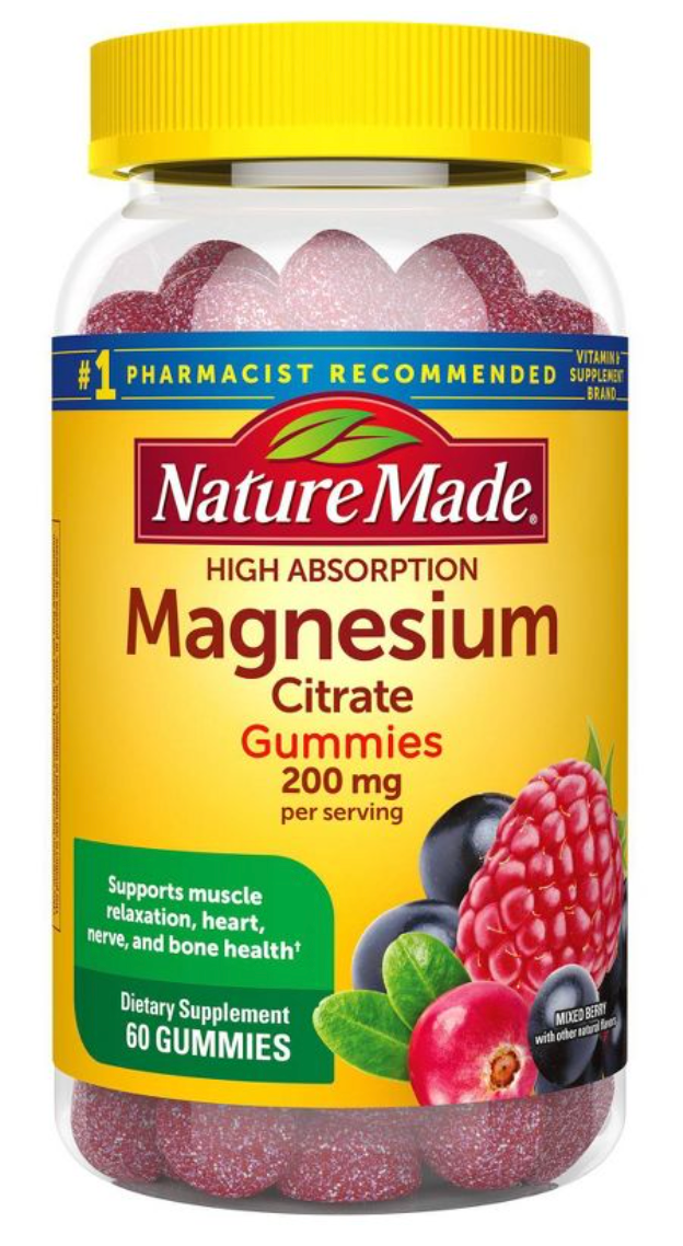 네이처메이드 마그네슘 구연산염 100mg 거미 60정