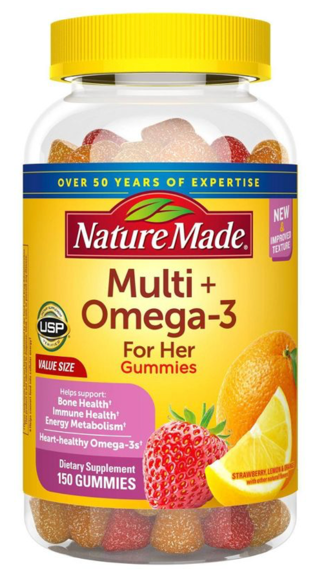 네이처메이드 우먼즈 멀티 + 오메가-3 거미 150정