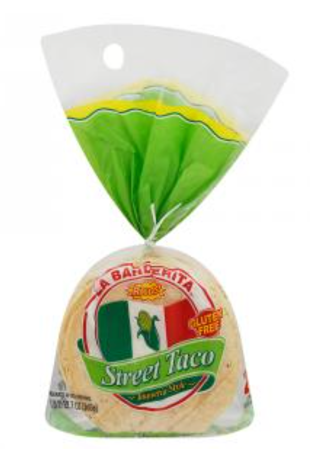 라반데리타 La Banderita 슈가/표백제/알루미늄/글루텐-프리 스트리트 옐로콘 타코 10ct (259g)