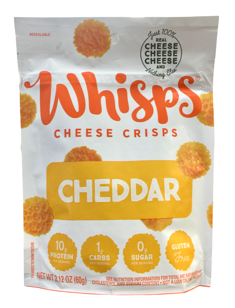 휘스프 Whisps 체다 치즈 크리스프 55g 2팩 (110g) *케토친화*