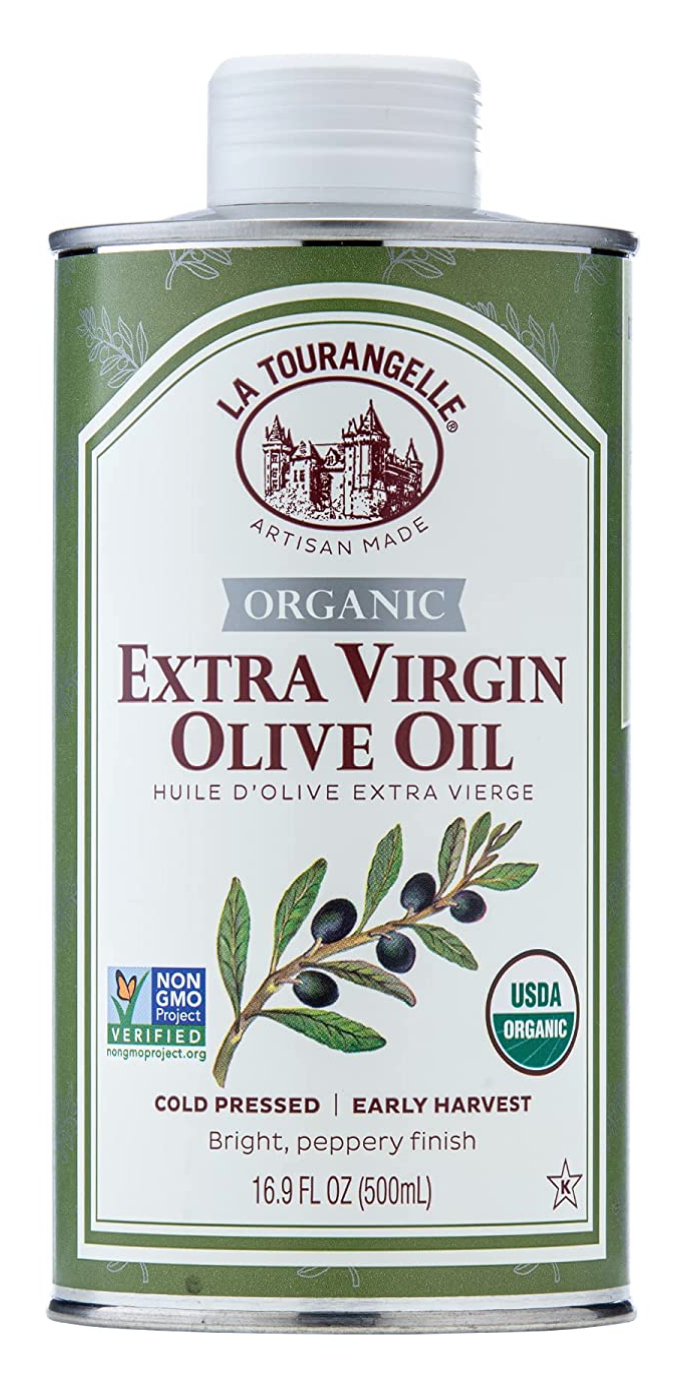 라투랑젤 La Tourangelle 유기농/Non-GMO 엑스트라 버진 올리브 오일 Tin 500ml