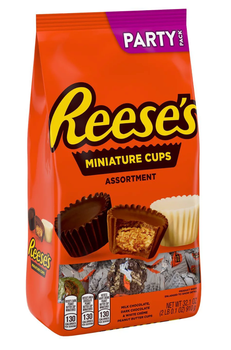 허쉬 리세스 글루텐-프리 땅콩버터 초콜렛 미니어처 3가지맛 파티팩 910g