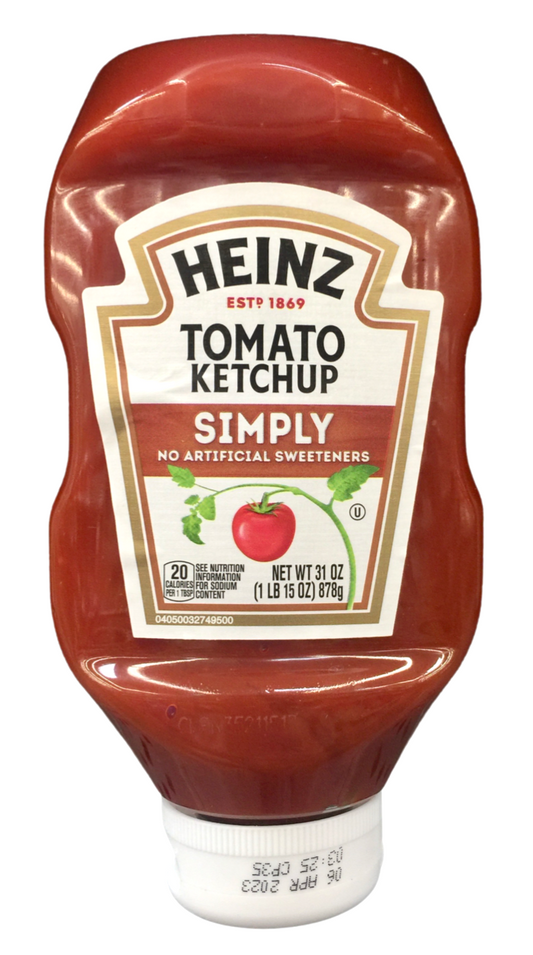 하인즈 Heinz 심플리 GMO/글루텐-프리 케첩 878g