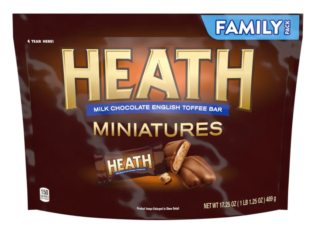 허쉬 헤쓰 글루텐-프리 잉글리시 토피 밀크초콜렛 미니어처 489g