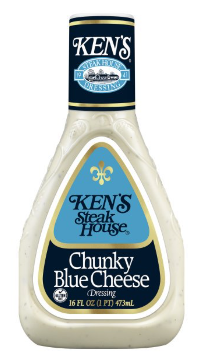 켄즈 Ken's 글루텐-프리 청키 블루치즈 드레싱 473ml