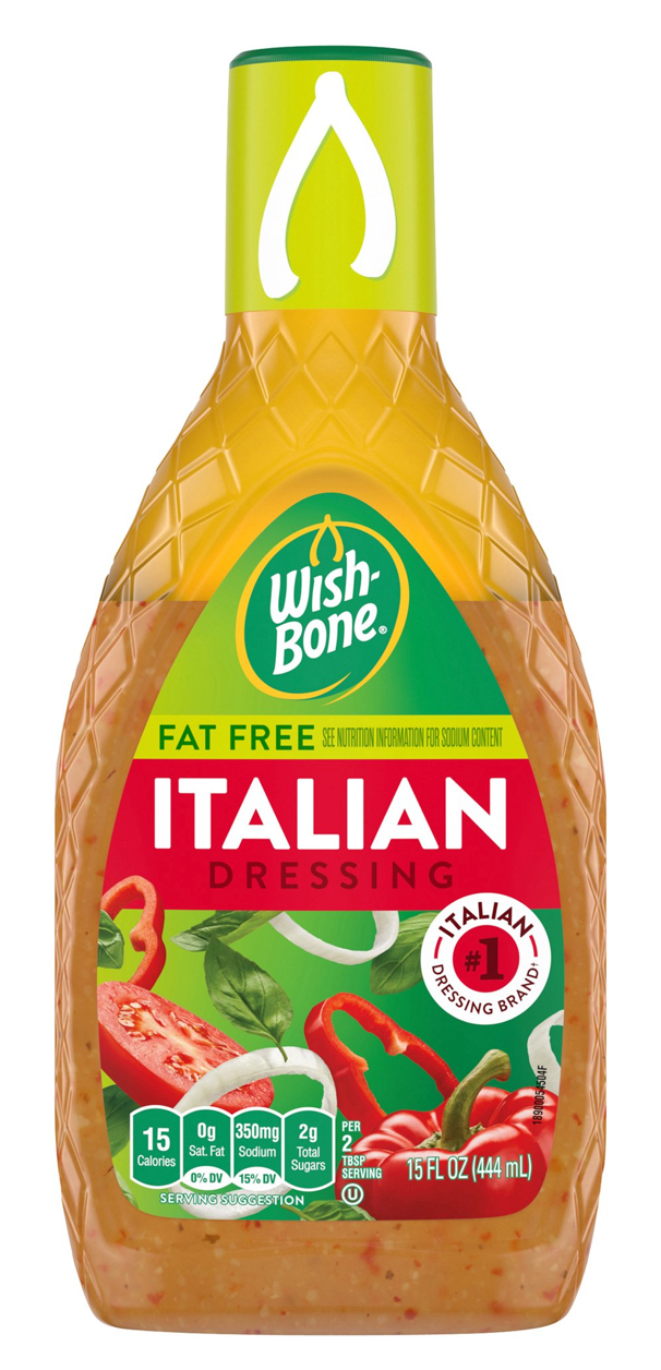 위시본 Wish-Bone 슈가/팻-프리 이탈리안 드레싱 444ml