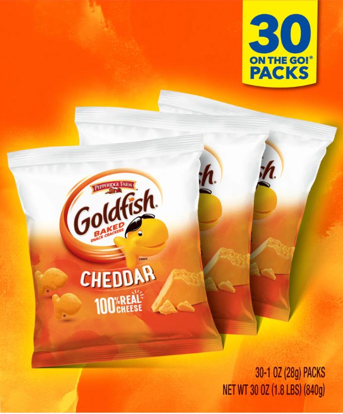 페퍼리지팜 Pepperidge Farm 골드피시 28g 30팩 (840g)