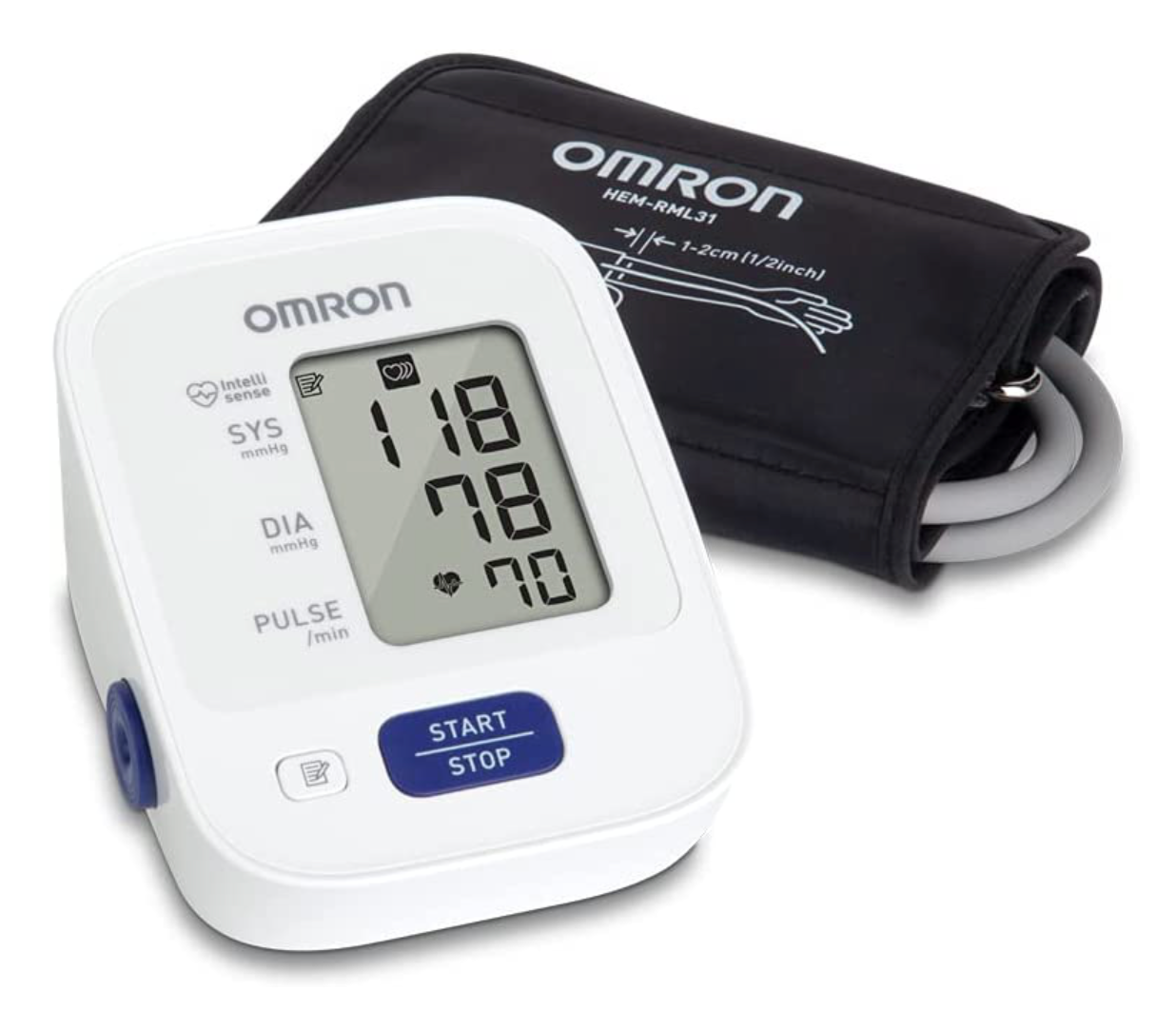 오므론 Omron 브론즈 시리즈 어퍼암 혈압계 BP5100 *FDA 승인*