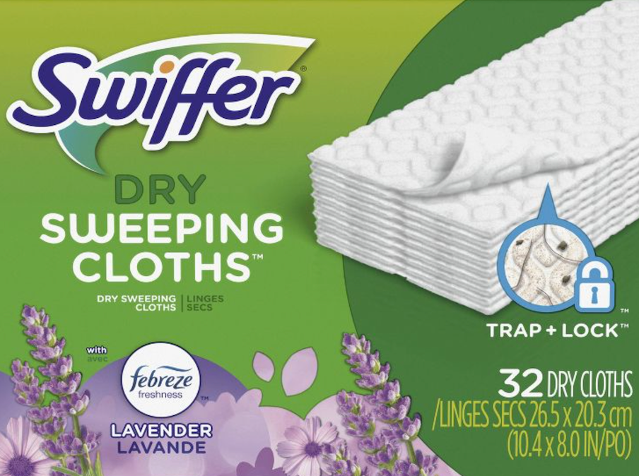 스위퍼 Swiffer 드라이 스위핑 클로스 Lavender 32매